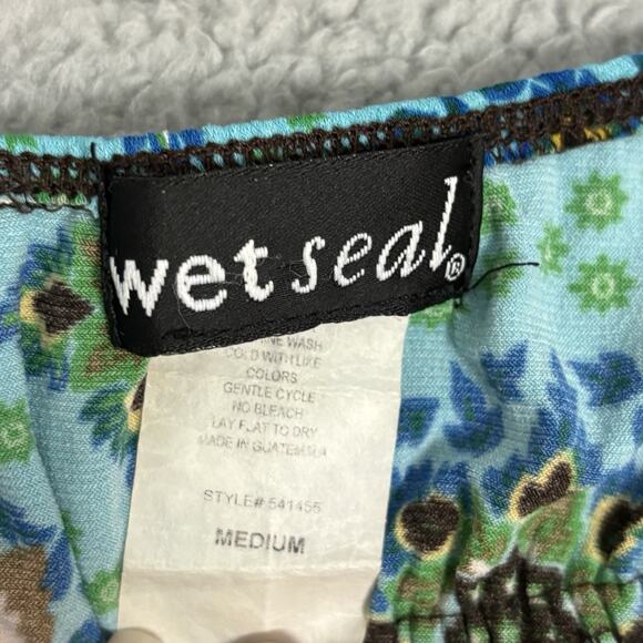 Wet Seal vintage Maxi Dress Babydoll Medium Sleeveless Fairy grunge Whimsigoth - Picture 10 of 11